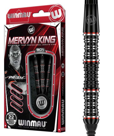 Winmau lotki Mervyn King SE soft 22g