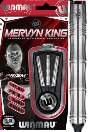 Winmau lotki Mervyn King Silver soft 18g