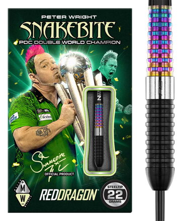 Red Dragon lotki Peter Wright Corra steel 22g