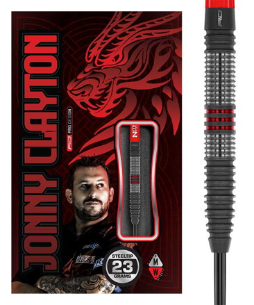 Red Dragon lotki Jonny Clayton Hiraeth steel 23g