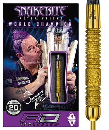 Red Dragon lotki Peter Wright Euro 11 Element PC 20 steel 20g
