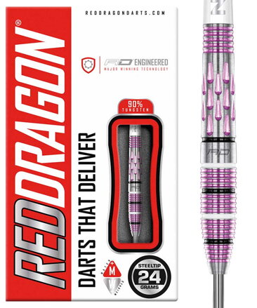 Red Dragon lotki Artura Shocking Pink steel 24g