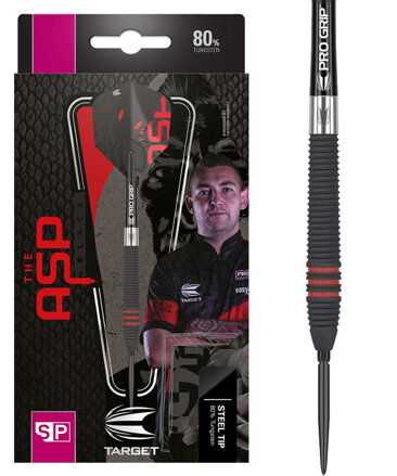 Target lotki Nathan Aspinall Black 80% SP Steel 22g