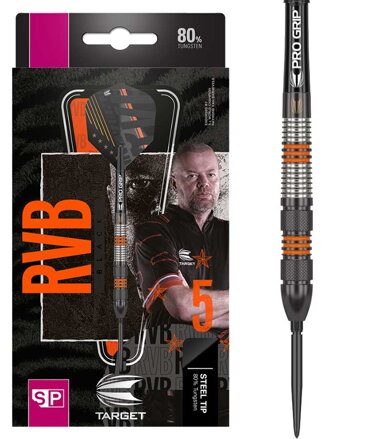 Target lotki Raymond van Barneveld RVB Black 80% SP Steel 21g