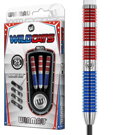 Winmau lotki Wildcats steel 25g