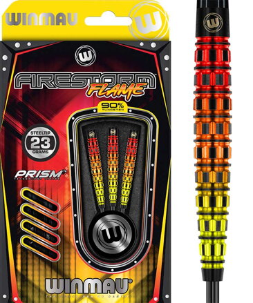 Winmau lotki Firestorm Flame steel 23g