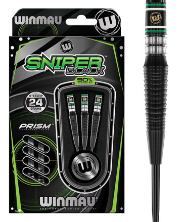 Winmau lotki Sniper Black 2 steel 24g