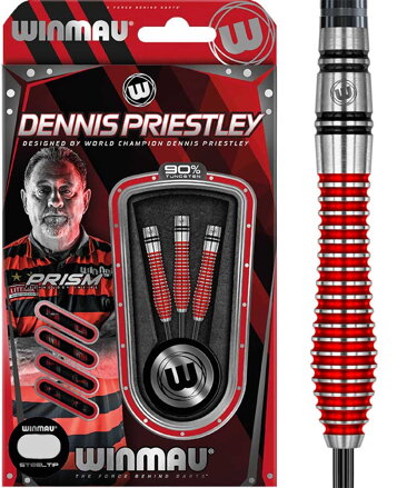 Winmau lotki Dennis Priestley SE steel 26g