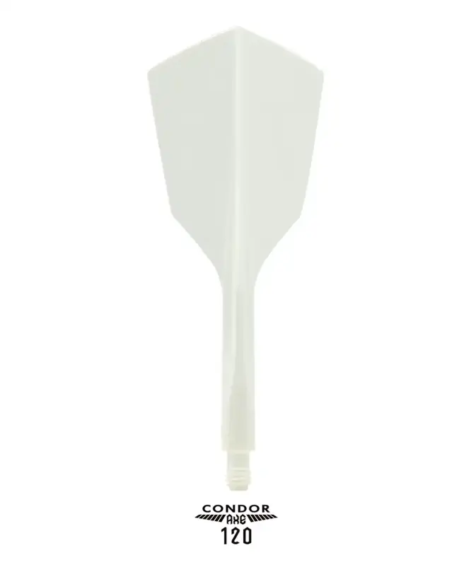 Condor Axe 120 trójskrzydłowe piórka Narrow White