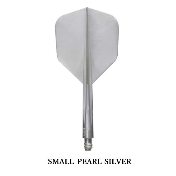 Condor piórka Axe Metallic Pearl Silver Small
