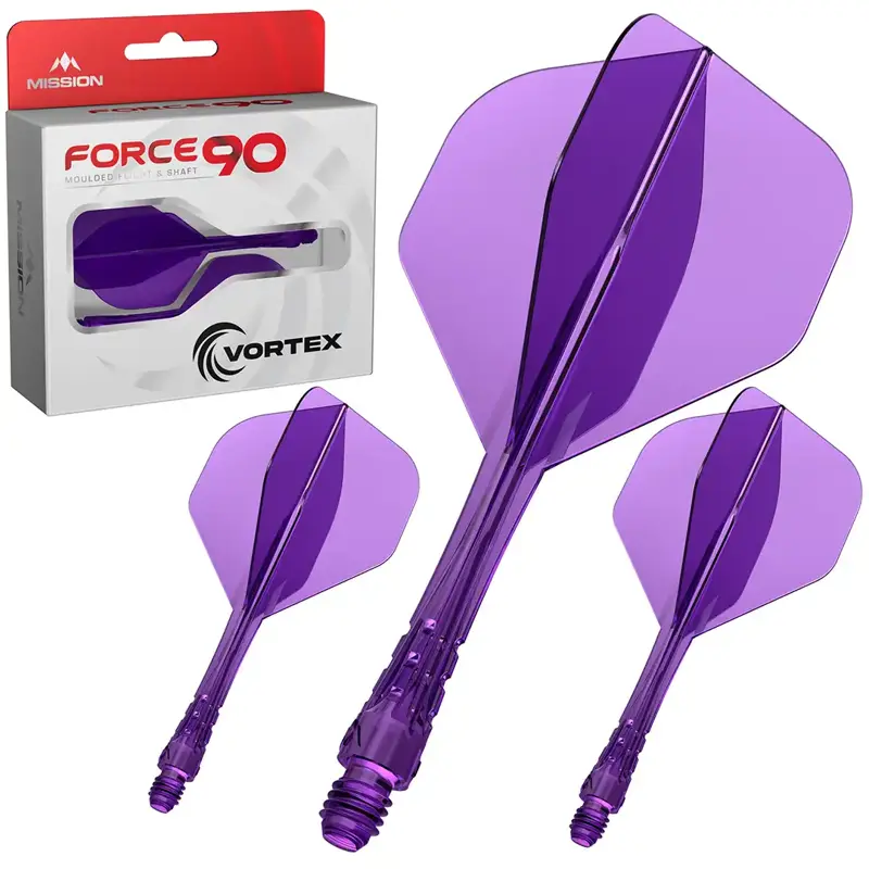 Mission piórka Force 90 Vortex Clear Purple No.2