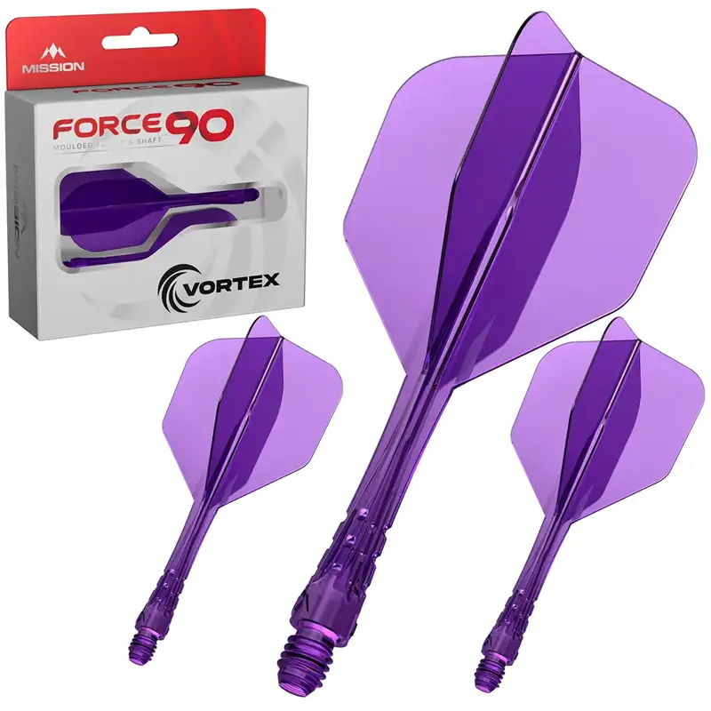 Mission piórka Force 90 Vortex Clear Purple No.6