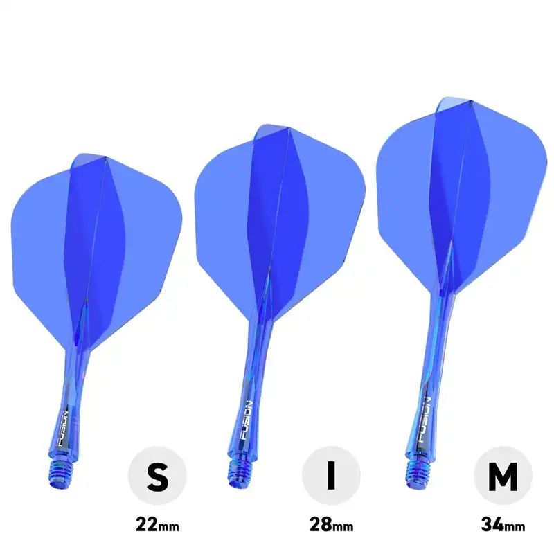 Winmau piórka Fusion Blue No.6