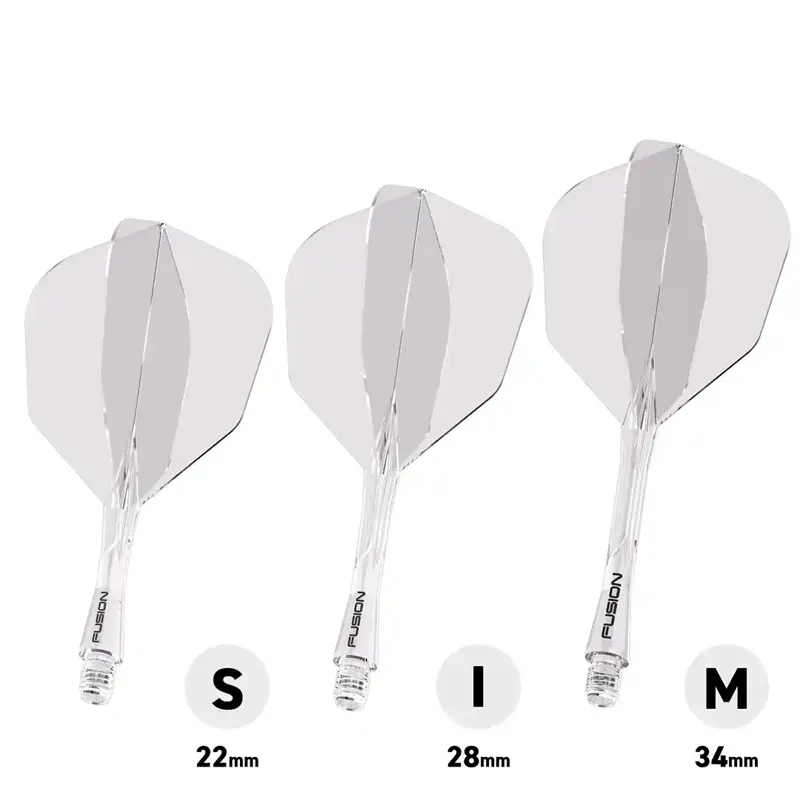 Winmau piórka Fusion Clear No.6