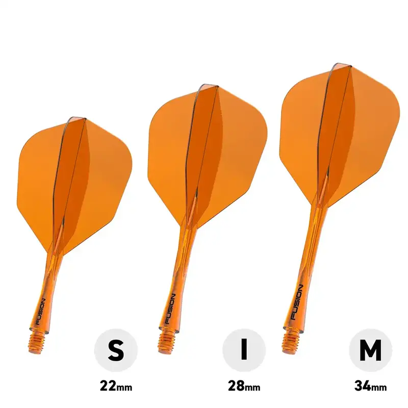 Winmau piórka Fusion Orange No.6