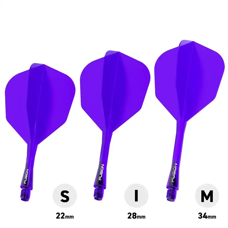 Winmau piórka Fusion Purple No.6