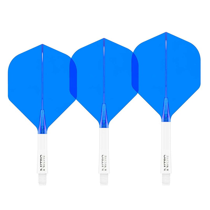 Red Dragon piórka Nitro Flite White & Blue Red Dragon piórka Nitro Flite White & Blue