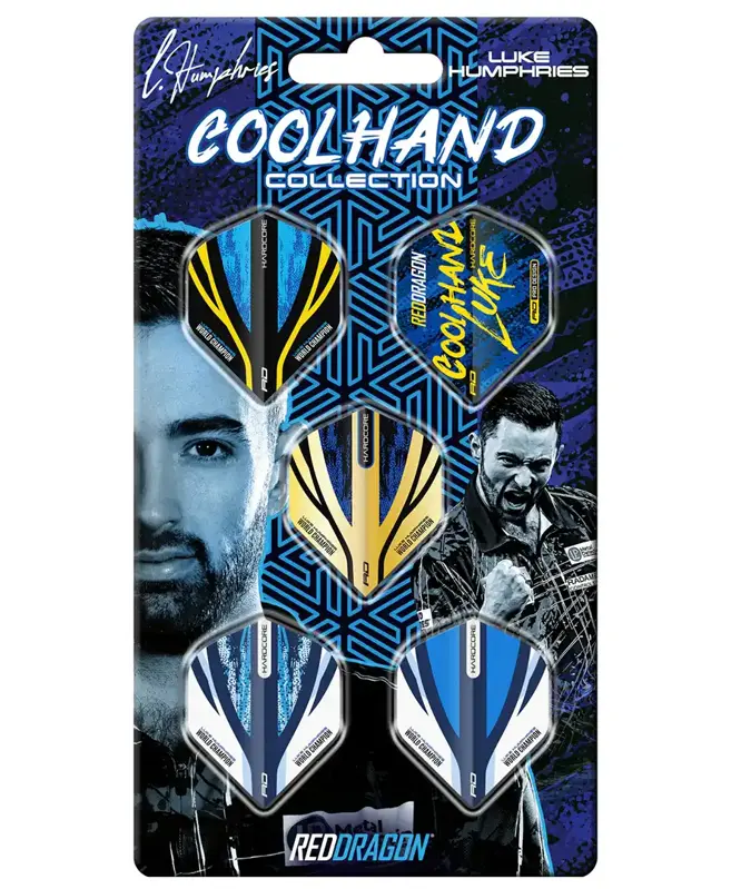 Red Dragon zestaw piórek Luke Humphries Coolhand