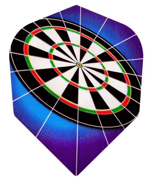 Harrows piórka Quadro Dartboard Blue No.6