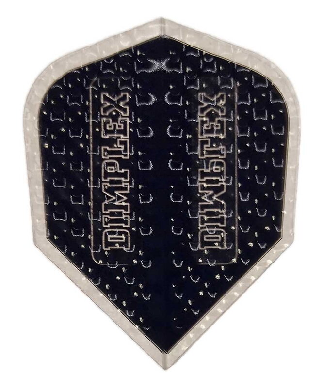 Harrows piórka Dimplex Black & Clear Edge