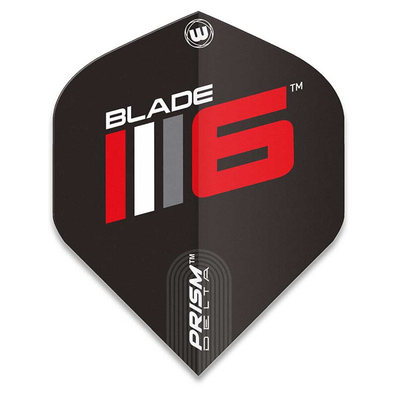 Winmau piórka Prism Delta Blade 6 Black Winmau piórka Prism Delta Blade 6 Black