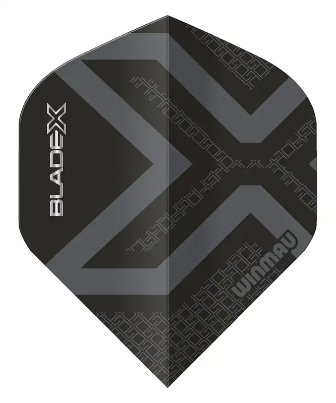 Winmau piórka Blade X Metallic Black