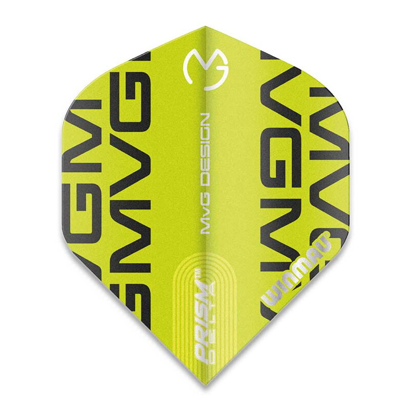 Winmau piórka Prism Delta MvG 2021 Green Print Winmau piórka Prism Delta MvG 2021 Green Print