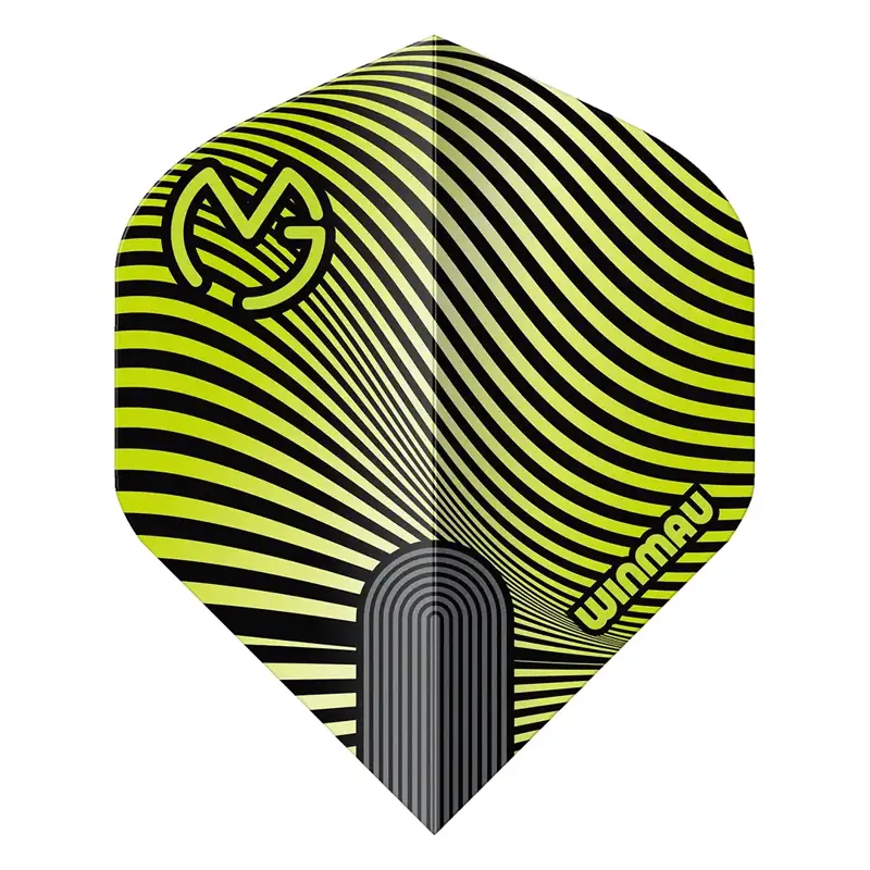 Winmau piórka Prism Delta Mvg Green And Black