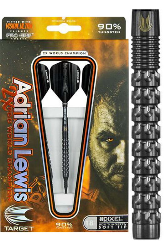 Target lotki Adrian Lewis pixel black 18g soft
