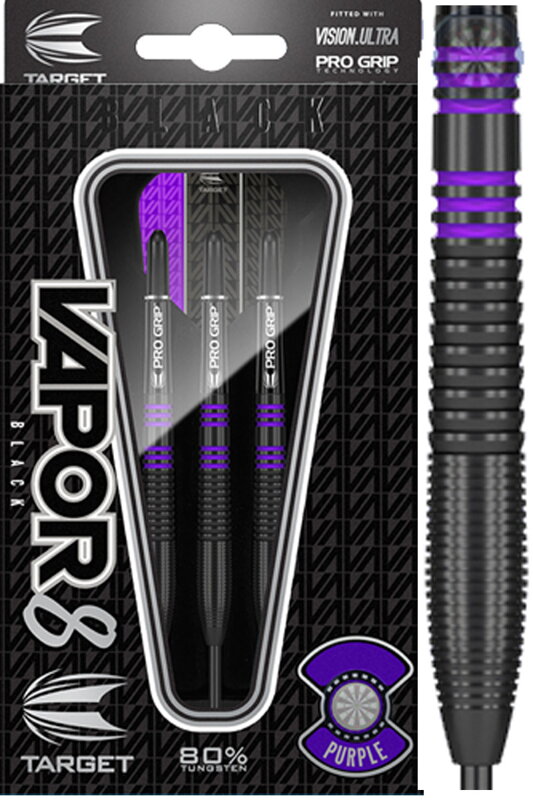 Target lotki Vapor8 black 21g purple steel