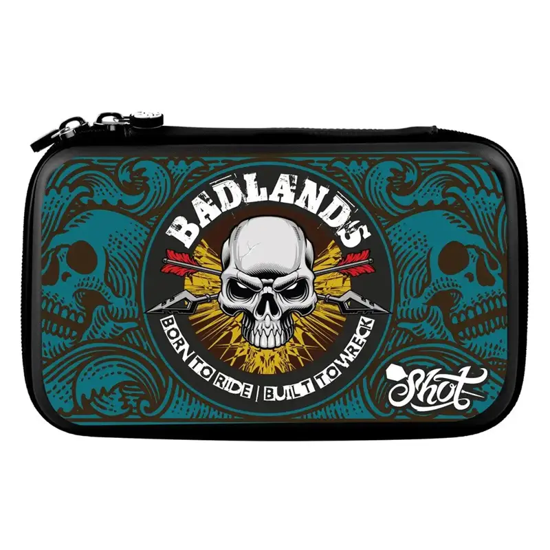Shot Badlands Tactical Darts Case Blue