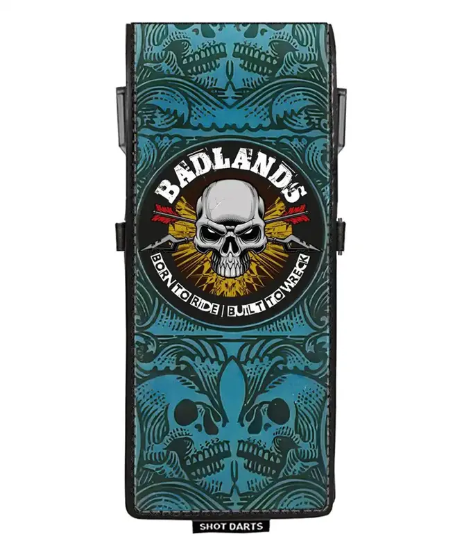 Shot Badlands Inked Dart Wallet Blue