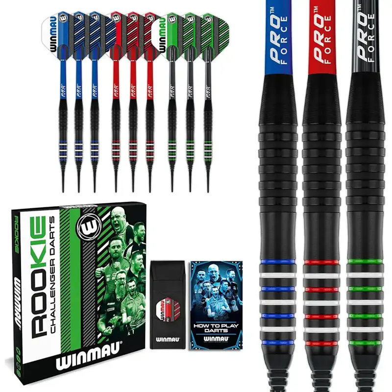 Winmau lotki Rookie Brass Muti Pack soft 20g
