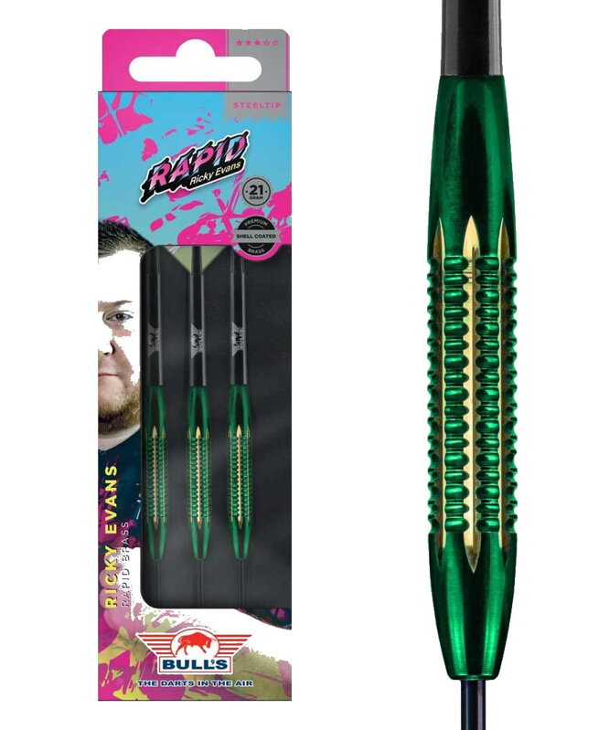 Bulls NL lotki Ricky Evans Brass Green steel 21g Bulls NL lotki Ricky Evans Brass Green steel 21g