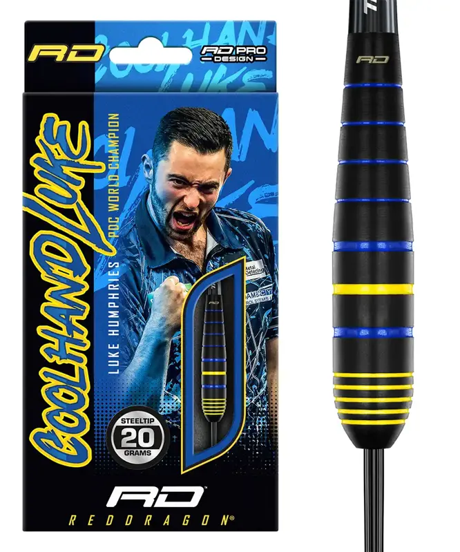 Red Dragon lotki Luke Humhries WC Brass steel 20g