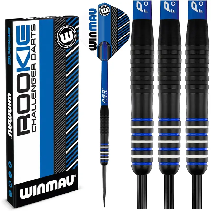 Winmau lotki Rookie Brass Blue steel 20g