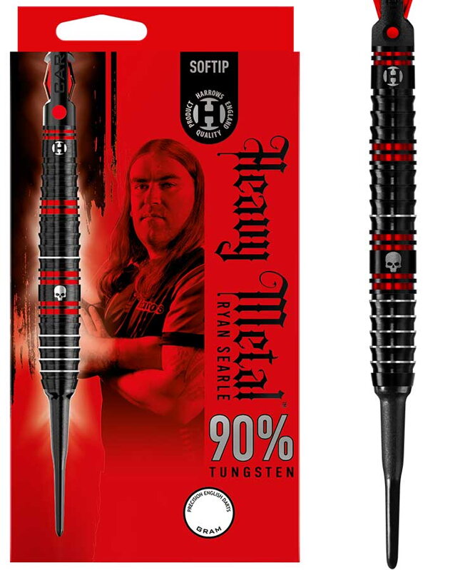 Harrows lotki Ryan Searle "Heavy Metal" soft 20g