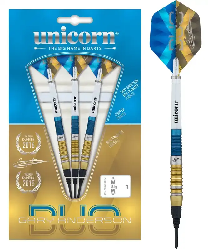 Unicorn lotki Gary Anderson DUO soft 18g