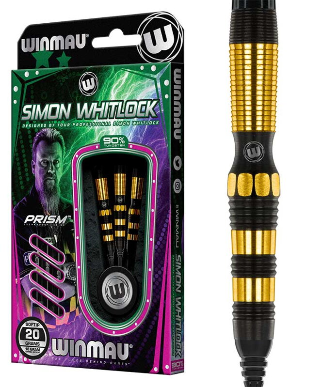 Winmau lotki Simon Whitlock Onyx AU soft 20g