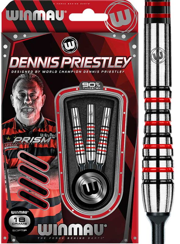 Winmau lotki Dennis Priestley soft 18g Winmau lotki Dennis Priestley soft 18g