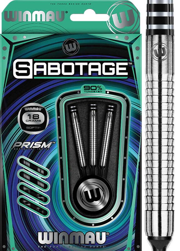 Winmau lotki Sabotage soft 18g