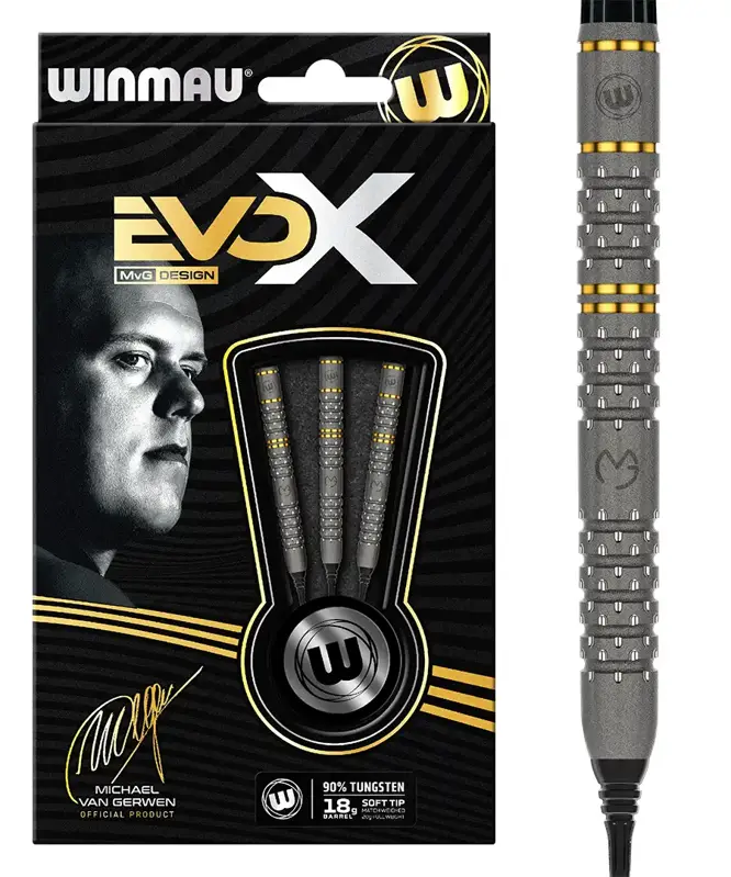 Winmau lotki MvG EvoX soft 20g