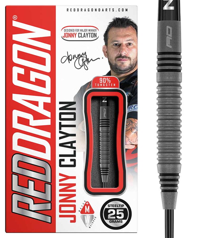 Red Dragon lotki Jonny Clayton Oxide Edition steel 25g