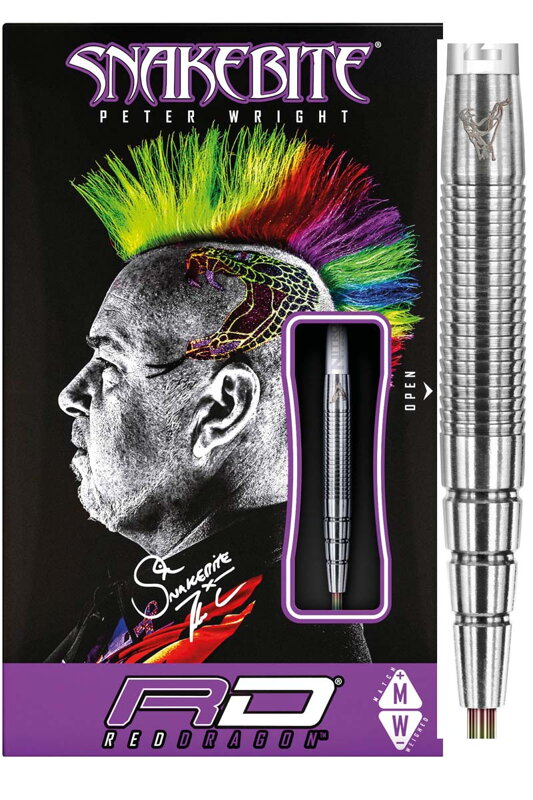 Red Dragon lotki Peter Wright Snakebite PL15 22g Red Dragon lotki Peter Wright Snakebite PL15 22g