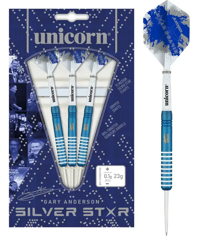 Unicorn lotki Blue Silver Star Gary Anderson 25g