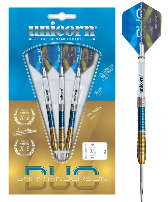 Unicorn lotki Gary Anderson DUO Phase 6 steel 22g