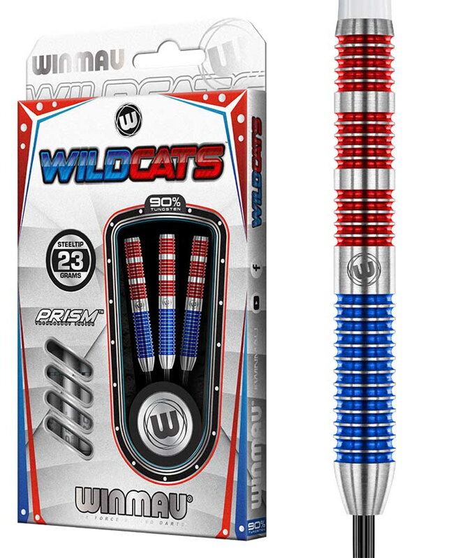 Winmau lotki Wildcats steel 23g