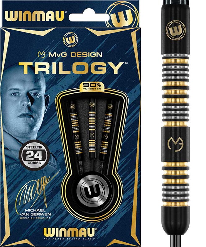 Winmau lotki MvG Trilogy steel 24g Winmau lotki MvG Trilogy steel 24g