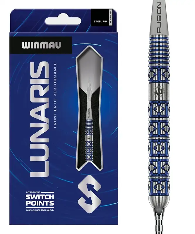Winmau lotki Lunaris Parallel SP steel 25g