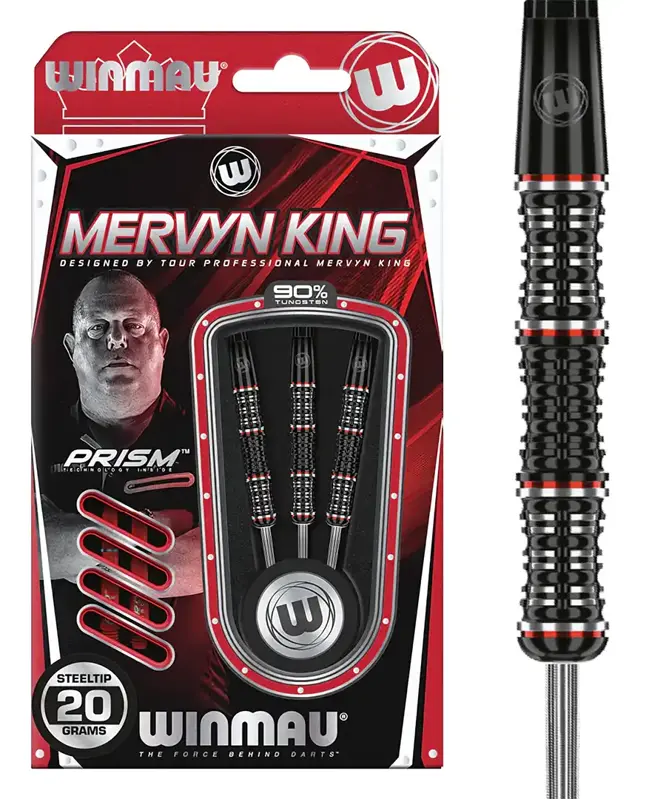 Winmau lotki Mervyn King SE steel 20g